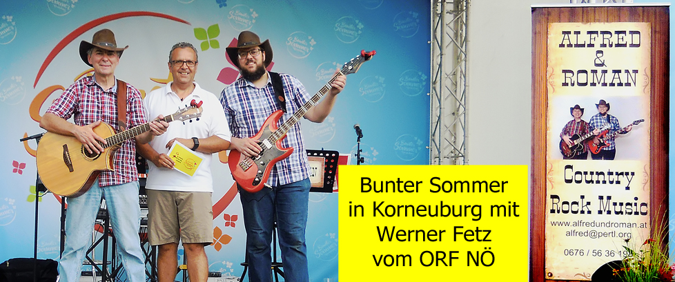 Alfred und Roman beim Bunten Sommer Sportfest in Korneuburg