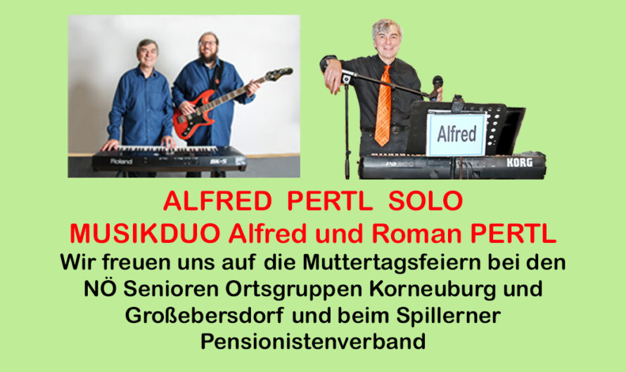 Demnächst live bei Muttertagsfeiern