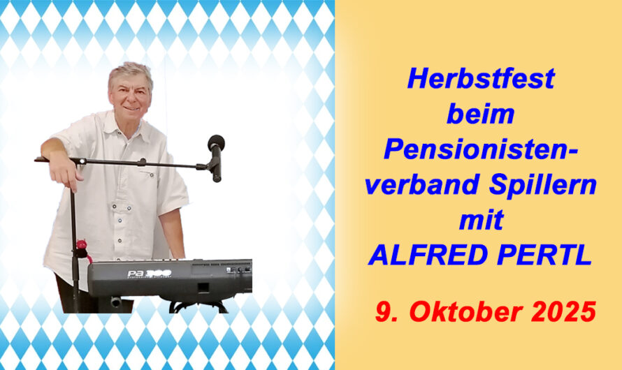 Ankündigung: Herbstfest beim Spillerner Pensionistenverband