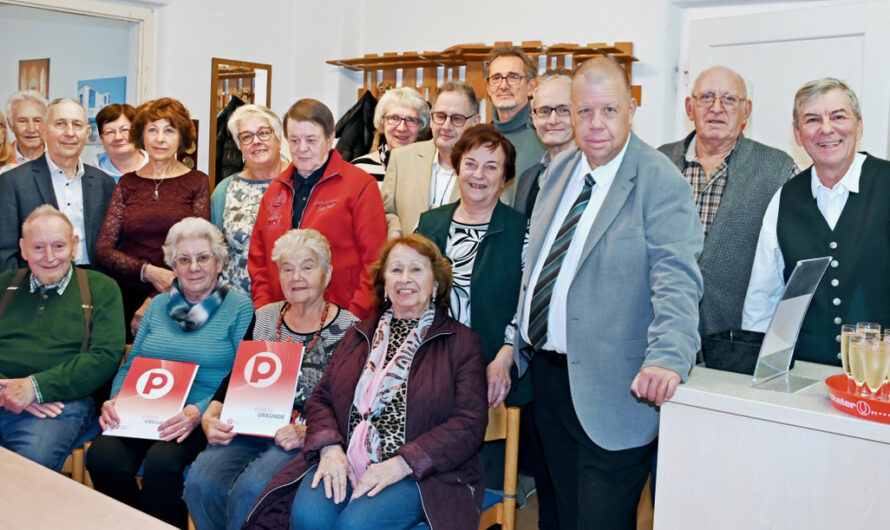 Ehrungsfeier beim Korneuburger Pensionistenverband
