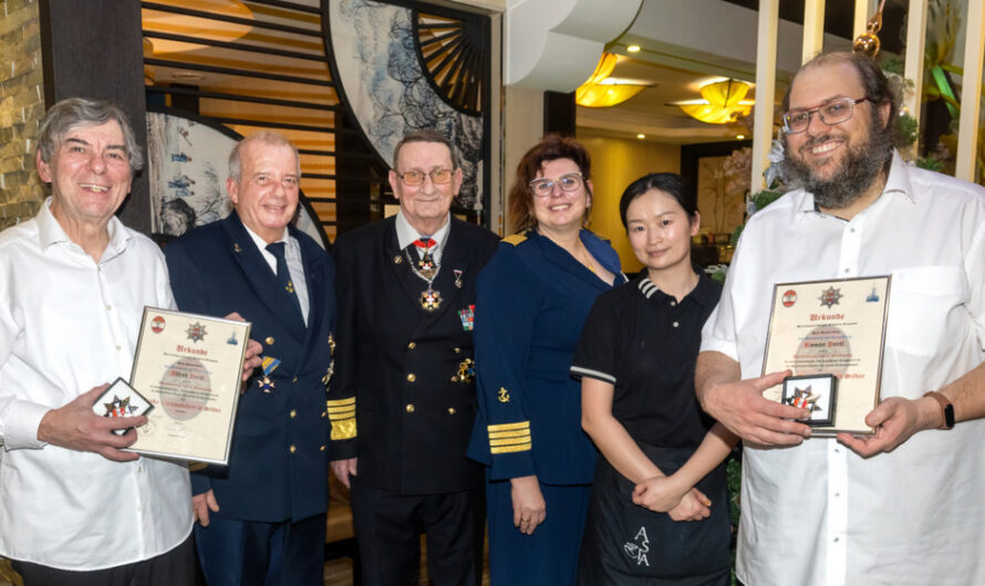 Ehrung für das Musikduo Alfred und Roman Pertl