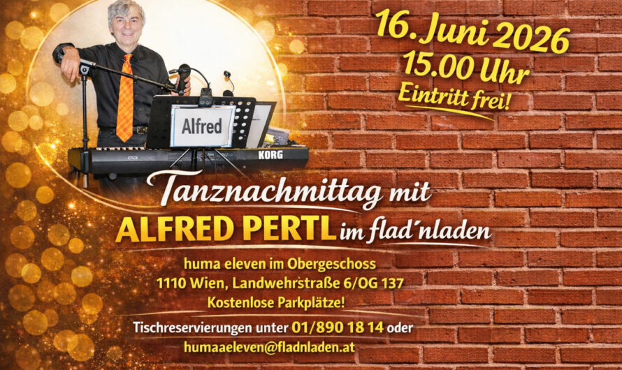Ankündigung: Nächster Tanznachmittag im flad’nladen am 16. Juni 2026