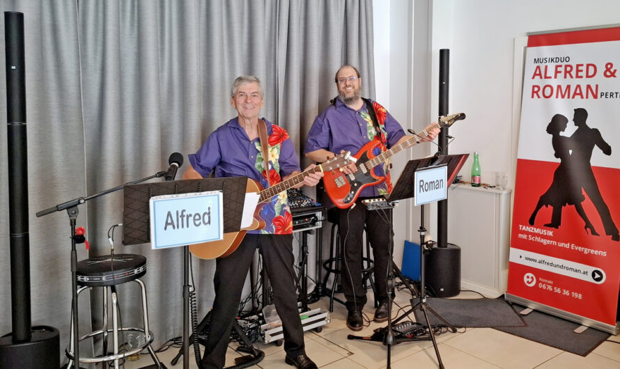 Wir spielen auch immer wieder gerne bei privaten Feiern